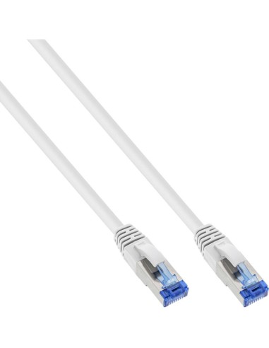 Cable De Red Inline S/ftp Pimf Cat.6a Libre De Halógenos 500mhz Blanco 7.5m