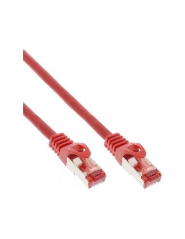 Cable De Red Inline S/ftp Pimf Cat.6 250mhz Cobre Libre De Halógenos Rojo 1m