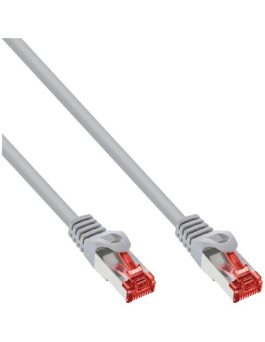 Cable De Red Inline S/ftp Pimf Cat.6 250mhz Cobre Libre De Halógenos Gris 20m