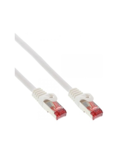 Cable De Red Inline S/ftp Pimf Cat.6 250mhz Cobre Libre De Halógenos Blanco 0.3m