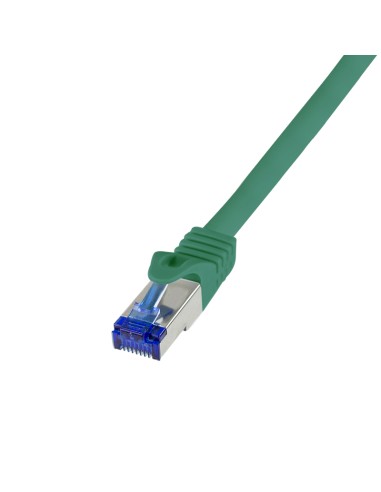 Logilink Cable De Red Ultraflex, Cat.6a, S Ftp, Verde, 10 M