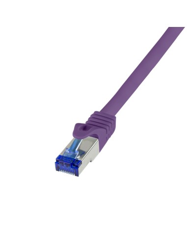 Logilink Cable De Red Ultraflex, Cat.6a, S Ftp, Violetaat, 15 M