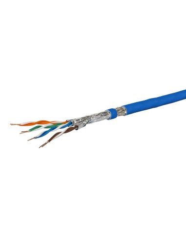 Metz Connect 1308427b34145 Cable De Red Azul 100 M Cat7a S/ftp (s-stp)