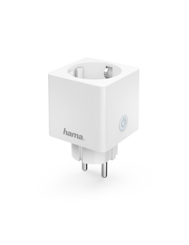 Hama Enchufe Inteligente Wlan (3680 W, Ip20, Compatible Con Alexa Y Con Google Home Color Blanco