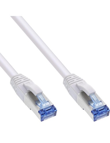 40 Piezas Bulk-pack Inline Cable De Red S/ftp Pimf Cat.6a Libre De Halógenos 500mhz Blanco 2m