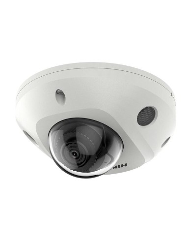 Cámara Mini Domo Ip 2mp 2.8 Mm Ip67 Ik08 Wdr120 H.265+ Ir30 E/s Audio Alarma Mic Acusense 2ªgen Hikvision