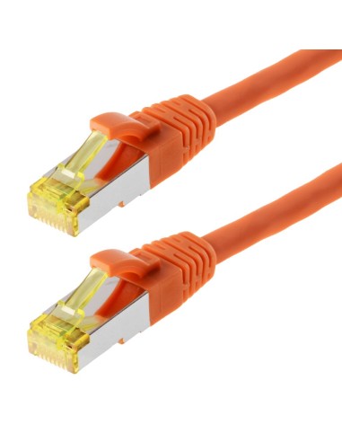 Helos Cable De Red S/ftp Cat 6a Orange 5,0m