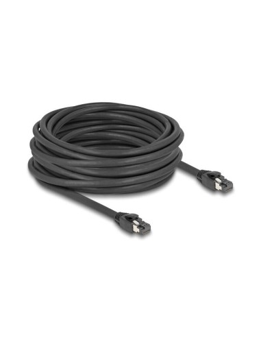 Delock Cable De Red Rj45 Cat.8.1 S/ftp 10 M Bis 40 Gbps Negro