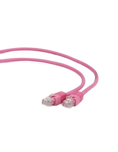 Gembird Cable De Red Cat.5e Utp 0.5 Mts Rosa