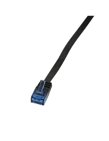 Logilink Flach Patchkabel Rj45 U/utp Cat6 1.00m Schwarz