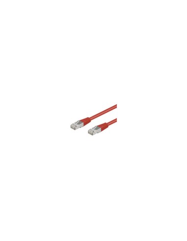 Goobay Cable De Red Cat5e  5,0m Rojo   Sf/utp 2xrj45, Pvc, Cca