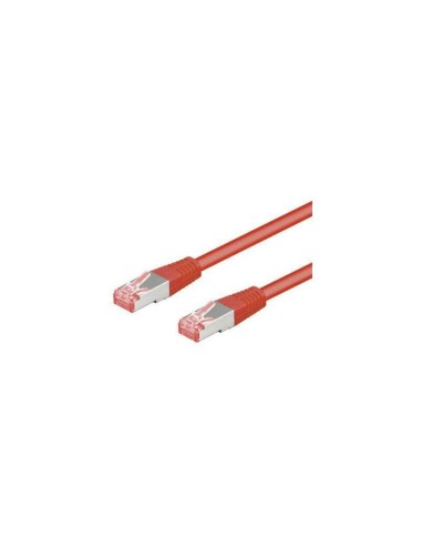 Goobay Cable De Red Cat6  7,5m Rojo     S/ftp 2xrj45, Pvc, Cca