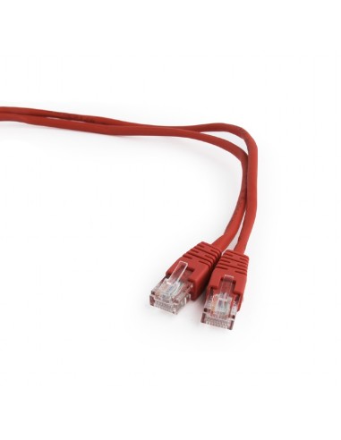 Gembird Cable De Red Utp Cat5e 1m Rojo