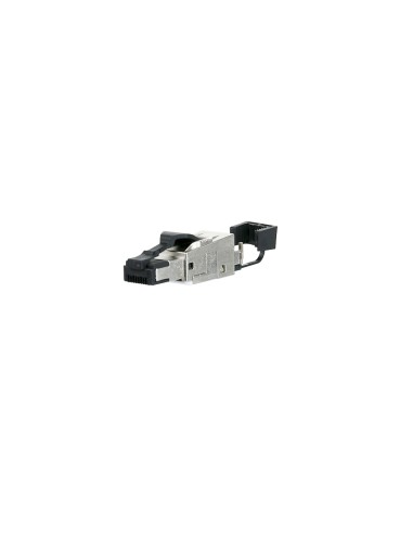 Metz Connect 130e405032-e Conector Rj-45 Negro, Plata