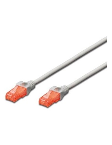 Cable Red Ewent Latiguillo Rj45 Utp Cat6 5m Gris