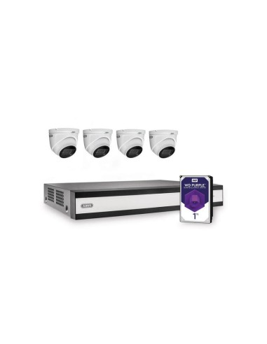 Abus Tvvr33842d Kit De Videovigilancia Alámbrico Completo