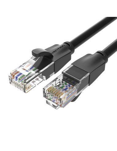 Cable De Red Rj45 Utp Vention Ibebg Cat.6 1.5m Negro