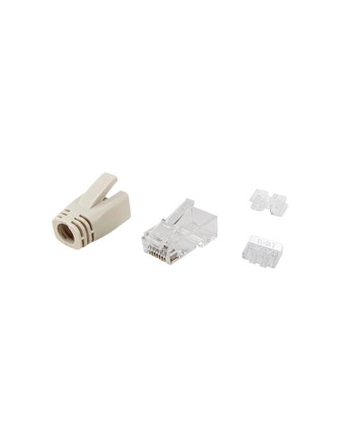 Equip Conector Cat6a Rj45 Juego De 100 Utp Sin Blindaje