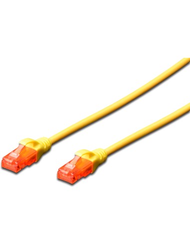 Cable Red Ewent Latiguillo Rj45 Utp Cat6 5m Amarillo