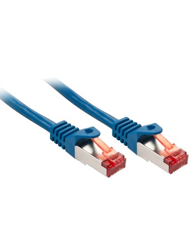 Lindy Cable De Red Cat6 S/ftp Basic Azul 0.30m