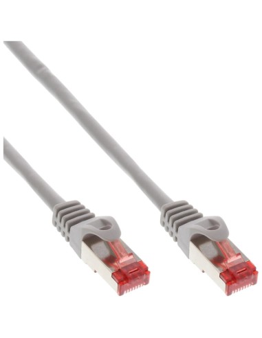 Inline® Cable De Red S/ftp Pimf Cat.6 250mhz Pvc Copper Grey, 0.6m