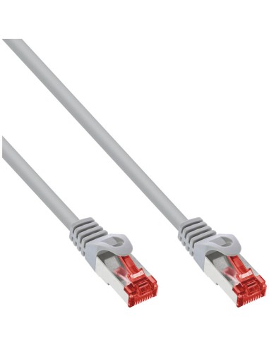 Inline® Cable De Red S/ftp Pimf Cat.6 250mhz Pvc Copper Grey, 0.8m
