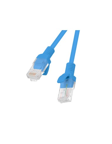 Lanberg Cable De Red Pcu5-10cc-0200-b,rj45,utp,cat 5e,2m,azul