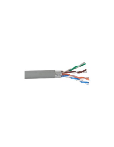 Cable De Instalación Sólido Inline F/utp Cat.5e Awg24 Cca Pvc 100m