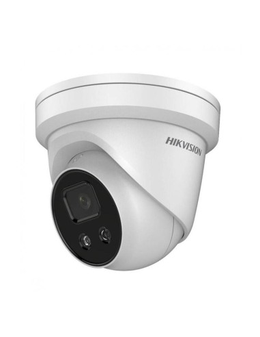 Hikvision Ip Dome Ds-2cd2346g2-i F2.8 4mp 2.8mm 103° Powered By Darkfighter H.265+ Ir Up To 30m Ip67 White