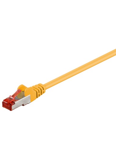 Goobay Cable De Red Cat 6-050 Sftp Pimf Amarillo 0,5m Bulk