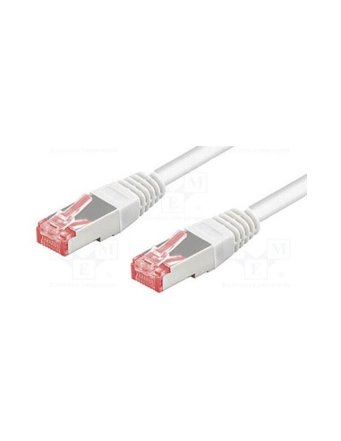 Goobay Cable De Red S/ftp (pimf) Cat6. Blanco 0.5m