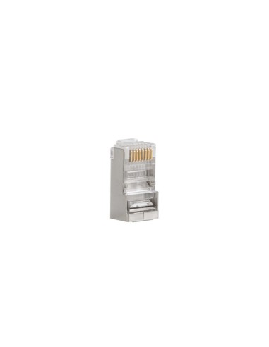 Lanberg Conector De Red Rj45 Pls-5000 Para Cableado Ftp Cat5e Bolsa De 100 Unidades