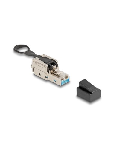 Delock Rj45 Macho Cat.6a Con Push Y Pull