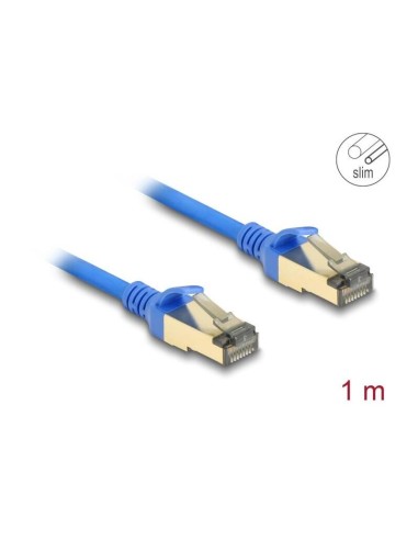 Delock 80333 Rj45 Cable De Red Cat.8.1 F/ftp Slim 1 M Aal