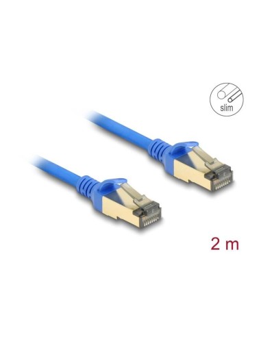 Delock 80334 Rj45 Cable De Red Cat.8.1 F/ftp Slim 2 M Aal