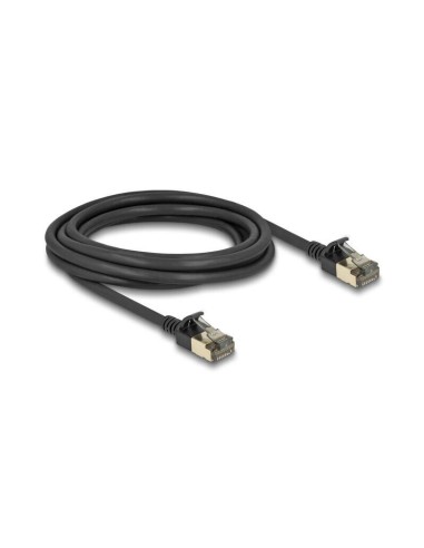 Delock 80341 Rj45 Cable De Red Cat.8.1 F/ftp Slim Pro 3 M Negro