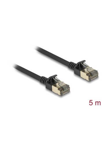Delock 80342 Rj45 Cable De Red Cat.8.1 F/ftp Slim Pro 5 M Negro