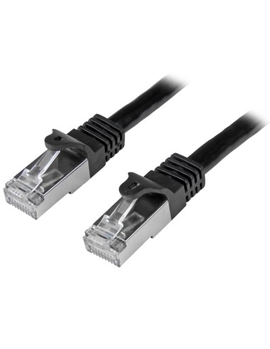 Cable 2m De Red Cat6 Ethernet  Cabl Gigabit Blindado Sftp Negro