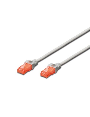 Cable Red Ewent Latiguillo Rj45 Utp Cat6 1m Gris