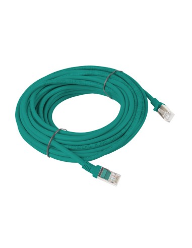 Lanberg Cable De Red Pcu5-10cc-1000-g,rj45,utp,cat 5e,10m,verde