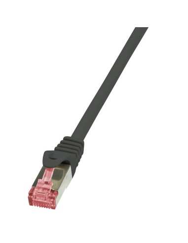 Logilink Cable De Red Cat6 S/ftp Awg27 Pimf Negro 0,25m