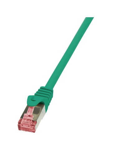 Logilink Cable De Red Cat6 S/ftp Awg27 Pimf Verde 0,25m