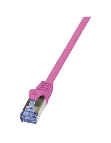 Logilink Cat6a S/ftp Cable De Red Awg26 Pimf Rosa 2,00m