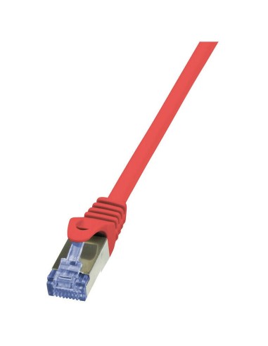 Logilink Cat6a S/ftp Cable De Red Awg26 Pimf Rojo 3,00m