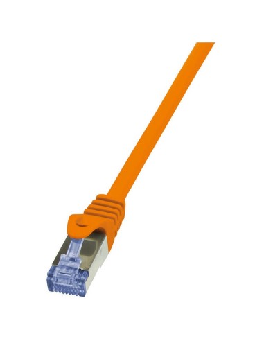 Logilink Cable De Red Cat6a S/ftp Awg26 Pimf Naranja 3,00m