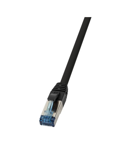 Logilink Cq6025s Cable De Red 0,5 M Cat6a S/ftp (s-stp) Negro