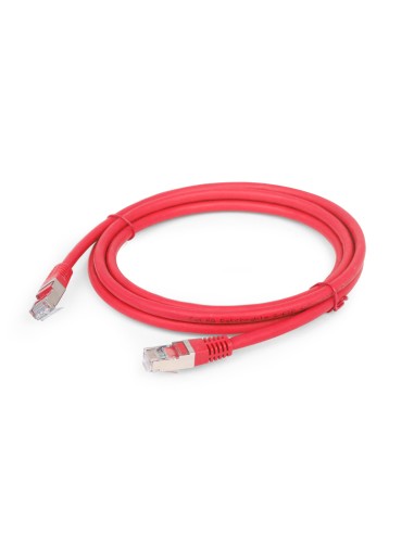 Gembird Cable De Red Rj45, Cat. 6a,ftp, Lszh, 3m, Rojo