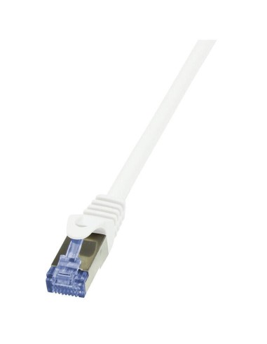 Logilink Patchkabel Cat6a  S/ftp Awg26 Pimf  1,50m Weiss