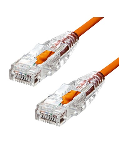 Proxtend Slim U/utp Cat6 Lszh Awg 28 Orange 0.5m