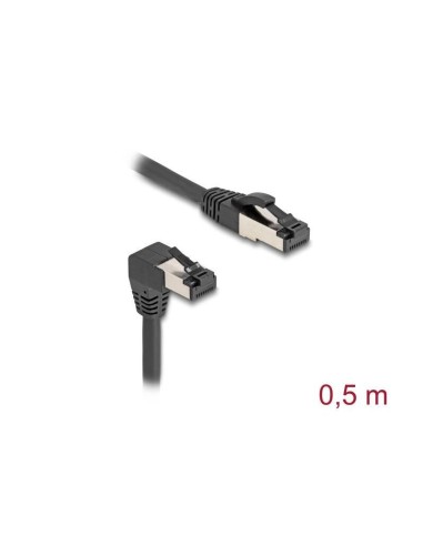 Delock Rj45 Cable De Red Cat.8.1 S/ftp 90° Unten Angular